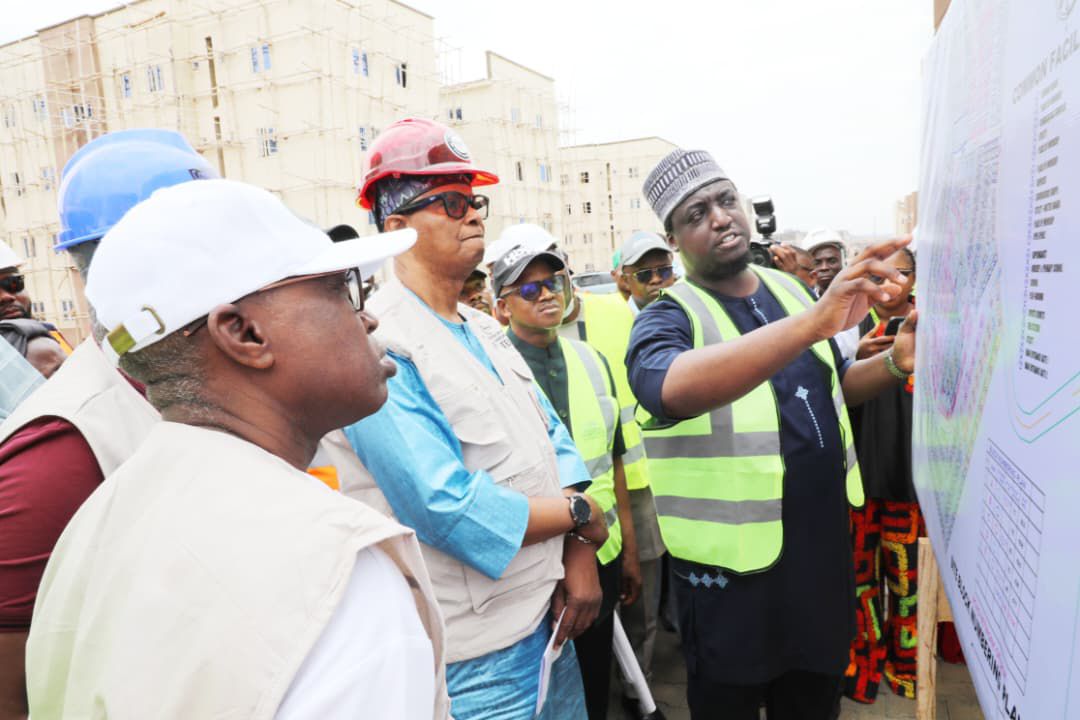 FMBN Showcases Key Housing Projects as New Minister Resumes Duty with Inspection Tour